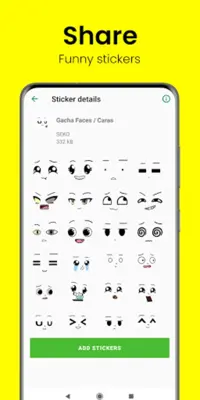 Gacha Stickers android App screenshot 2