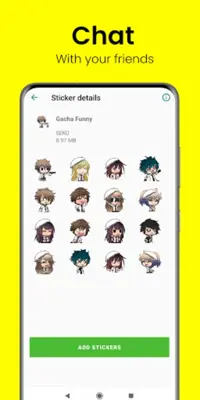 Gacha Stickers android App screenshot 3