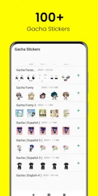 Gacha Stickers android App screenshot 4